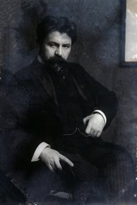 Arthur Nikisch portréja (f/w fotó) alkotó: Unknown photographer