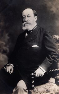 Camille Saint Saens portréja (f/w fotó) alkotó: Unknown photographer