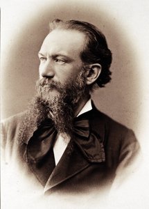 Camillo Boito olasz író és építész (1836-1914) portréja. alkotó: Unknown photographer