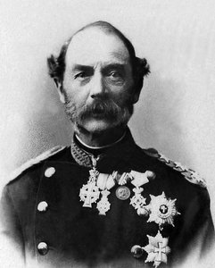 IX. Christian dán király (1818-1906) portréja. alkotó: Unknown photographer