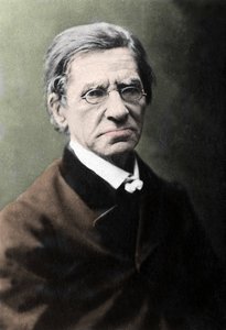 Emile Littre (1801-1881) francia filológus, orvos és politikus portréja. alkotó: Unknown photographer