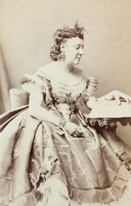 Portrait of Ermina Rudersdorf alkotó: Unknown photographer