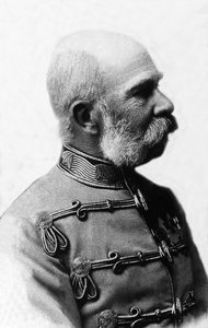 I. Ferenc József (Francois Joseph) osztrák portré (1830-1916), 1848-tól 1916-ig osztrák császár, 1867-től 1916-ig cseh király és magyar király. alkotó: Unknown photographer