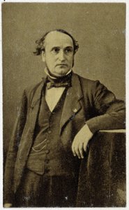 Frédéric Sauvage portréja 1854-ben, francia feltaláló (1786-1857): gőzhajó propellerének tervezője. alkotó: Unknown photographer