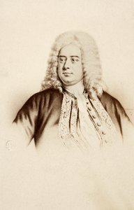George Frideric Händel portréja alkotó: Unknown photographer