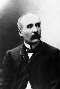 Georges Benjamin Clemenceau (1841-1929) újságíró és politikus portréja. alkotó: Unknown photographer