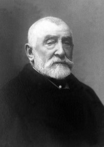 Henri Joseph Harpignies (1819-1916) francia festő és akvarellművész portréja. alkotó: Unknown photographer