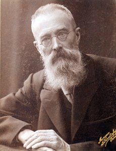 Nicholas (Nikolaj) Rimszkij Kroszkov (Rimszkij-Kroszkov) (1844-1906) orosz zeneszerző portréja. 19. századi fénykép. alkotó: Unknown photographer