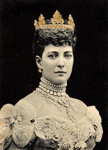 Alexandra dán királynő portréja alkotó: Unknown photographer