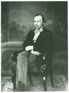 A névtelen Fjodor Mihajlovics Dosztojevszkij (1821-1881) szerző portréja alkotó: Unknown photographer