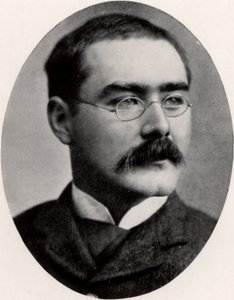 Rudyard Kipling (1865-1936) angol újságíró, regényíró és költő (nyomtatás) alkotó: Unknown photographer