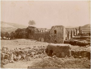 A Szent Negyven Mártír templom romjai, Sebaste (Sivas), Törökország, 1890 körül alkotó: Unknown photographer