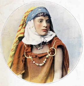 tunéziai nő. 1898. alkotó: Unknown photographer