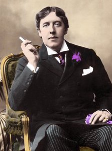 Oscar Wilde portréja. 19. századi fénykép alkotó: Unknown photographer