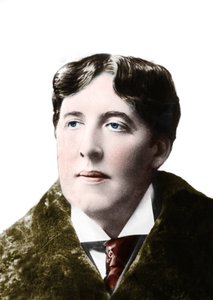 Oscar Wilde író portréja 1900 körül. 19. századi fénykép alkotó: Unknown photographer