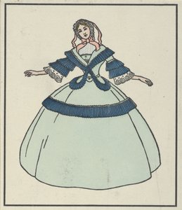 Biedermeier divat, 1908.