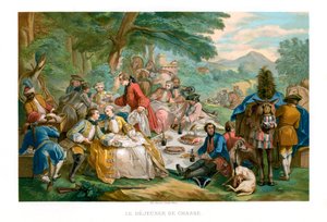 Vadászreggeli, 1737, 1885.