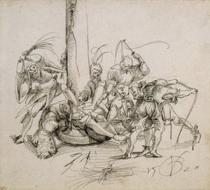 Krisztus megostorozása alkotó: Urs (1485-1528) Graf
