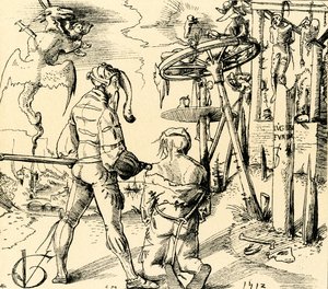 A legfelsőbb bíróság alkotó: Urs (1485-1528) Graf