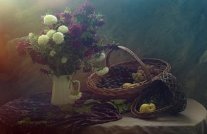 Őszi termés csendélet alkotó: UstinaGreen