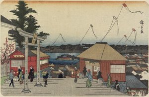 (Shinobazu-tó a Yushima szentélyből nézve)