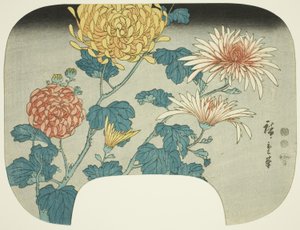 Krizantém alkotó: Utagawa Hiroshige