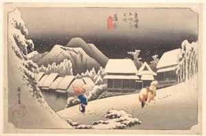 Esti hó alkotó: Utagawa Hiroshige