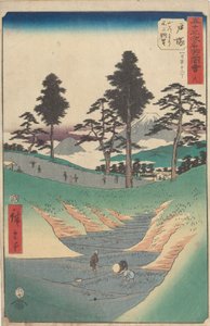 Az ötvenhárom állomás híres látnivalói alkotó: Utagawa Hiroshige