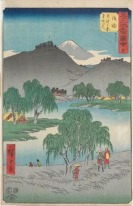Az ötvenhárom állomás híres látnivalói alkotó: Utagawa Hiroshige