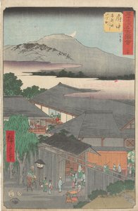 Az ötvenhárom állomás híres látnivalói alkotó: Utagawa Hiroshige