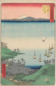 Az ötvenhárom állomás híres látnivalói alkotó: Utagawa Hiroshige