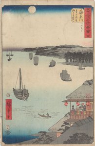 Az ötvenhárom állomás híres látképei alkotó: Utagawa Hiroshige
