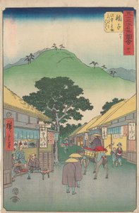 Az ötvenhárom állomás híres látképei alkotó: Utagawa Hiroshige