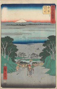 Az ötvenhárom állomás híres látnivalói alkotó: Utagawa Hiroshige