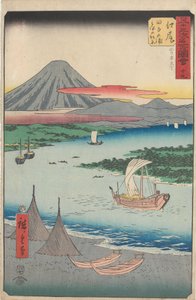 Az ötvenhárom állomás híres látványosságai alkotó: Utagawa Hiroshige