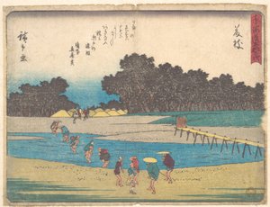 Fujieda alkotó: Utagawa Hiroshige