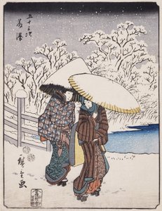 Fudzsiszava alkotó: Utagawa Hiroshige