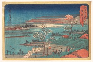 Gotenyama virágai alkotó: Utagawa Hiroshige