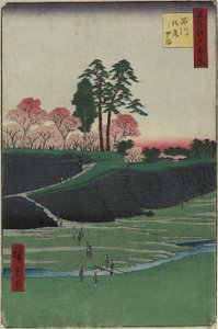 Gotenyama kert, Shinagawa, Appli 1856