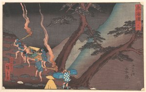 Hakone alkotó: Utagawa Hiroshige