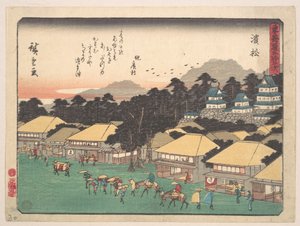 Hamamacu alkotó: Utagawa Hiroshige