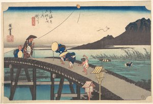 Kakegawa, Akihasan Empo alkotó: Utagawa Hiroshige