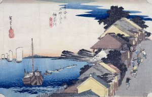 Kanagawa: Kilátás a gerincre, a 
