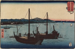Kisarazu Kazusa tartományban, 1858 júliusában