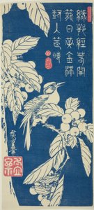 Náska és madár alkotó: Utagawa Hiroshige