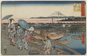 Nihonbashi híd és Edo híd, 1853. november