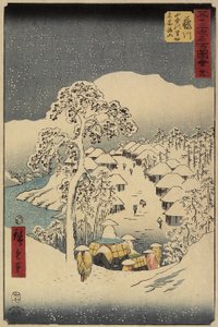 No.38 Yamanaka falu Fujikawában, 1855. július