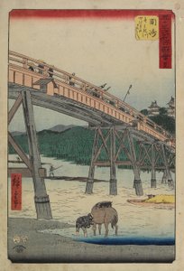 nak,-nek. 39 Yahagi B Ri d Geo Ver Yahagi Ri Ver, Okazaki, Ki ly 1855