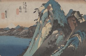 No. 11 "Hakone" A Tokaido 53 állomásáról, 1833 körül