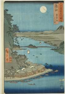 Omi producer: Akebiwa és Ishiyama Tempe (Omi, Biwako Ishiyama et al.), az Oh d P Lawinses tévésorozatból alkotó: Utagawa Hiroshige